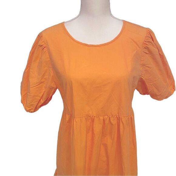 Peter Som Collective Marigold Tiered Midi Dress Size Medium - Picture 7 of 10